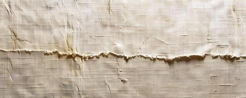 Cream Color Canvas Background Texture photo