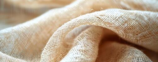 Cream Canvas Texture Color Background photo
