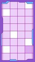 Abstract frame retro 90s style cute colorful with digital grid texture pattern. Modern futuristic technology concept video