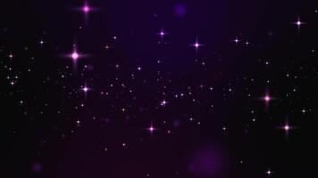Abstract texture dust particles luxury bokeh. Magic star pattern sparkles fantasy cute background. video