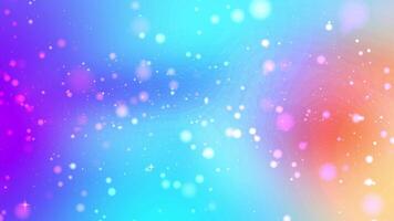 Abstract soft gradient colors background with star and bokeh dust particles. Theme for party concept. video
