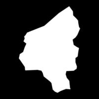 Copan department map, administrative division of Honduras. illustration. vector
