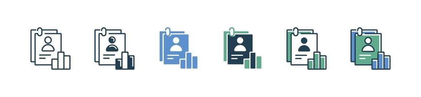 hiring job interview clipboard candidate data cv icon recruitment human resource best decision potential analysis symbol illustration for web and app vector