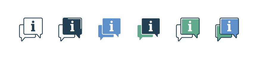 simple bubble speech manual instruction dialogue user support icon business client guidance information reference chat panel symbol illustration vector