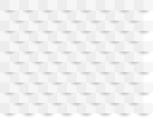 Abstract white geometric background, 3d paper art style. illustration.