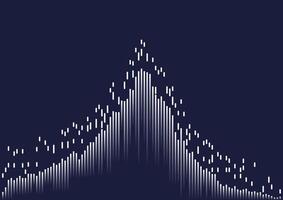 Abstract background with lines. Lines composed of glowing backgrounds. illustration. vector