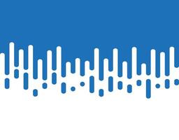 Halftone transition pattern background. Irregular rounded lines. illustration. vector