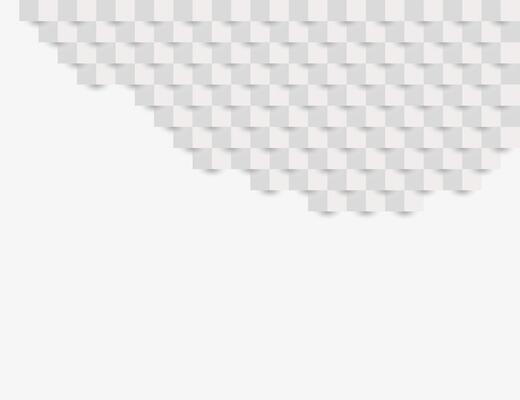 Abstract white geometric background, 3d paper art style. illustration.