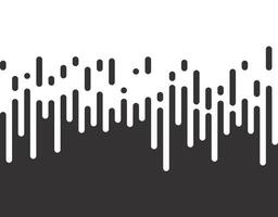 Halftone transition pattern background. Irregular rounded lines. illustration. vector