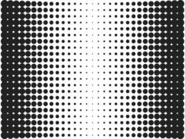 Halftone, circles, dots, transition pattern. illustration. vector