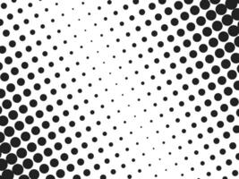 Halftone, circles, dots, transition pattern. illustration. vector
