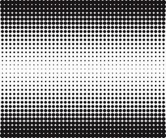 Halftone, circles, dots, transition pattern. illustration. vector