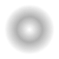 Halftone circle dotted backdrop. Abstract dots gradient circle emblem. Design simple element. Round border flat icon, random halftone circle dot texture. Half tone circular background pattern. vector