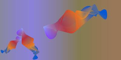 Abstract background of waves, special gradient background vector