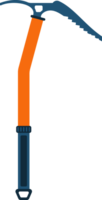 Ice Axe Flat Illustration Isolated Transparent Background png