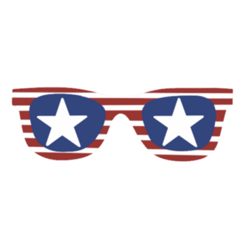 lentes americano ilustración png