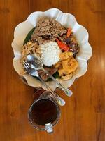 Gudeg, Indonesian Traditional Culinary from Yogyakarta photo