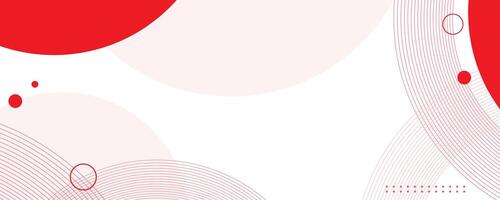 Minimalist abstract circle background vector