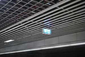 emergency exit door inside of a building photo