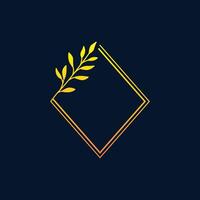 Logo simple R Y simple . Design logo vector