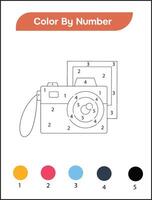 Color By Number vector
