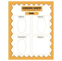 Shape Drawing Pages vector