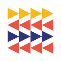 Playful Mosaic Shape vector