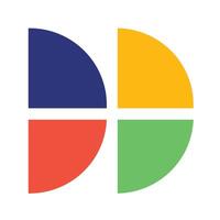 Playful Mosaic Shape vector