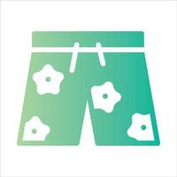 summer in flat design style vector
