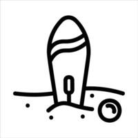 summer in flat design style vector
