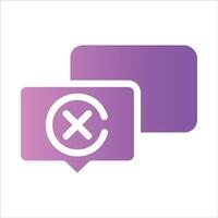 testimonial in flat design style vector