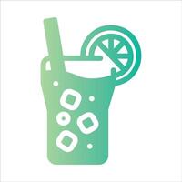 lemonade in flat design style vector