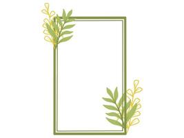 Autumn Leaf Frame Background Illustration vector