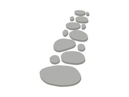 Rock Path texture Background illustration vector