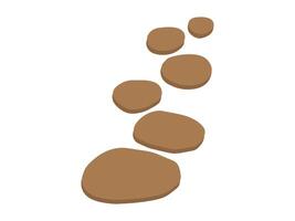 Stone Path Background vector
