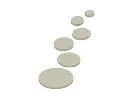 Stone Path Texture Background Illustration vector