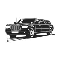 Limousine Symbol Sharp Graphic for Your Project vector