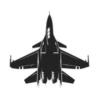 Simple Airplane Shape vector