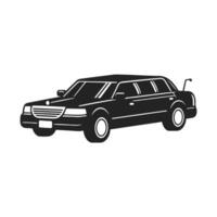Minimalist Limousine Graphic Clean Lines for Impact vector