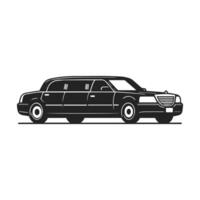 Limousine Art Crisp Lines for Impactful Design vector
