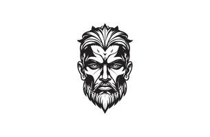 Man head art vector