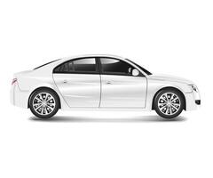 front view various cars vector
