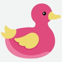 A colorful duck eps vector