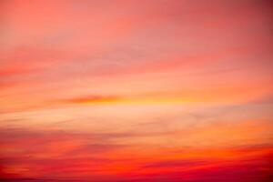 Beautiful , luxury soft gradient orange gold clouds and sunlight on the blue sky perfect for the background, take in everning,Twilight, Large size, high definition landscape photo