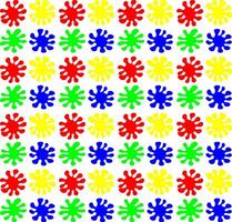 Texture in the form of multi-colored blots and spots on a white background vector