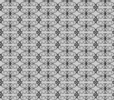 Beautiful monochrome abstract pattern on a gray background vector