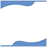 Blue frame for your text or image. Abstract background in blue and white colors. Template for business card, banner, poster illustration. background element design vector