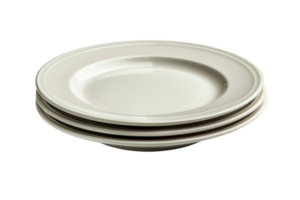Stack of Ceramic Dinner Plates png