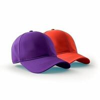 Baseball Cap Mockup on Minimal Background photo