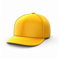 Baseball Cap Mockup on Minimal Background photo